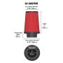 AEM 21-2057DK AEM DryFlow Air Filter