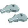 Kuryakyn 8835 Tapered Peg Adapters Scout & Octane Chrome