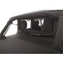 Rampage 990235 2007-2018 Jeep Wrangler(JK) 2-Door Trailview Tonneau Top - Black Diamond