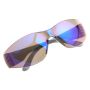 Forney 55338 Safety Glasses, Starlite, Blue Mirror