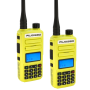 Rugged Radios GMR2-PLUS-2-PACK-HV 2 PACK - Rugged GMR2 PLUS - GMRS / FRS Two Way Handheld Radios Safety Yellow