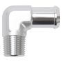 EDELBROCK EDE8166 Hose End  90-deg 1/2npt to 3/4 Barb  Clear