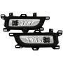 SPYDER 9051333 OEM Style Fog Lights w/Switch - Clear