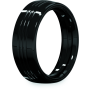 Kuryakyn 7276 7inch Headlamp Trim Ring Gloss Black