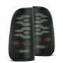 AlphaRex 658002 97-03 Ford F150 / 99-16 Ford F250/F350/F450/F550 LUXX-Series LED Tail Lights - Black