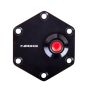 NRG Hexagnal Steering Wheel Ring w/Horn Button - Black
