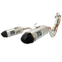 Big Gun 14-19 Polaris SCRAMBLER XP 1000 EXO Stainless Dual Full Syst Exhaust