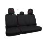 PRP Seats B070-01 PRP 12-14 Ford Raptor Rear Bench Seat Covers - Black w/ Red Stitch