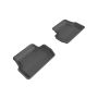 3D MAXpider 2014-2019 Mini Hardtop 2-Door Kagu 2nd Row Floormats - Black