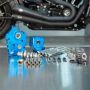 S&S Cycle 310-1080B 2017+ Water Cooled M8 Models Chain Drive 550C Cam Chest Kit w/ Chrome Pushrod Tubes