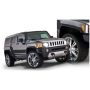 Bushwacker 06-10 Hummer H3 OE Style Flares 4pc - Black