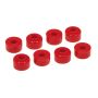 Prothane Universal End Link Bushings - 5/8in x 1 OD (Set of 8) - Red