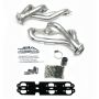JBA 88-95 & 02-03 GM S-Truck 4.3L V6 4WD 1-1/2in Primary Silver Ctd Cat4Ward Header