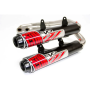 Big Gun 12-7413 16-23 Polaris GENERAL 1000 EVO U Series Dual Full Syst Exhaust