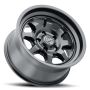 ICON 8117858347SB Nuevo 17 X 8.5 6 X 5.5 0mm Offset 4.75in BS Satin Black