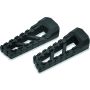 Kuryakyn 3599 Riot Pegs Without Adaptor Satin Black
