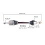 PROTECH AXLES FD10556 CV Axle Assembly