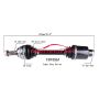 PROTECH AXLES FD10561 CV Axle Assembly