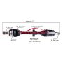 PROTECH AXLES HO10534 CV Axle Assembly