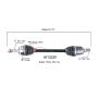 PROTECH AXLES HY10039 CV Axle Assembly