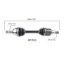 PROTECH AXLES MZ10534 CV Axle Assembly