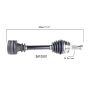 PROTECH AXLES SA10501 CV Axle Assembly