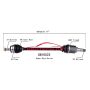 PROTECH AXLES SB10523 CV Axle Assembly