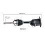PROTECH AXLES TO10531 CV Axle Assembly