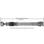 CARDONE Reman 65-3006 Remanufactured Driveshaft / Prop Shaft