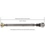 CARDONE Reman 65-3012 Remanufactured Driveshaft / Prop Shaft