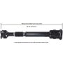 CARDONE Reman 65-9660 Remanufactured Driveshaft / Prop Shaft