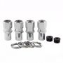 LUG NUT 12MM X 1.50 STD SHANK RACING (4)