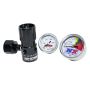 Snow Performance SNO-354G Billet Adjustable (0-475PSI) CO2 Regulator w/Gauges
