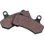 TwinPower 592363 Twin Power 08-Up Touring 06-17 V-Rod Organic Power Brake Pads Replaces H-D 41852-08 41854-08 F and R