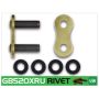 RK Chain GB520XRU-RL GB520XRU-RIVET - Gold