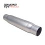 Diamond Eye Performance 400405 Diamond Eye RESONATOR 4in W/ ENDS (CLAMPED) AL
