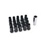 ISR Performance Steel 50mm Open Ended Lug Nuts M12x1.25 - Black