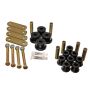 ENERGY SUSPENSION ENE4-2135G 64-73 Mustang Complete Spring & Shackle Set Bla