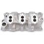 EDELBROCK EDE5419 SBC Three Deuce Manifold - 262-400