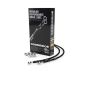 Goodridge YA1005-3FC-BK 81-85 Yamaha XV1000 TR1 Black Front SS Brake Lines