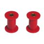 Prothane 60+ Jaguar MKII Rear Spring Eye Bushings - Red