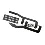 Dee Zee DZ15328R Deezee 19-21 Ford Transit Van Running Board Rough Step Bracket Kit (Rear Step)