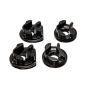Energy Suspension 01-05 Honda Civic/CRX Black Motor Mount Inserts (Manual Transmission) (2 Torque Mo