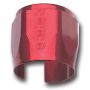 Russell Performance -6 AN Anodized Red Tube Seal Hose End For 5/16in Fuel Hose