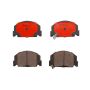 Brembo P28055N Premium NAO Ceramic OE Equivalent Pad