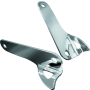 Kuryakyn 924 Teardrop Tie Down Brackets 00-13 Touring Models Chrome