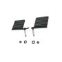 Fishbone Offroad 2018+ Jeep Wrangler JL / 2020+ Gladiator JT Foot Peg Set - Black