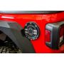 DV8 Offroad D-JL-190004-MIL 2018+ Jeep JL Aluminum Fuel Door for 20-Pres Wrangler