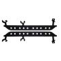 Fishbone Offroad FB23083 2018+ Jeep Wrangler JL Step Slider 4 Door
