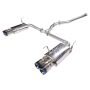 Injen SES1207TT 15-20 Subaru STI Cat Back Exhaust w/ Quad Titanium Tips